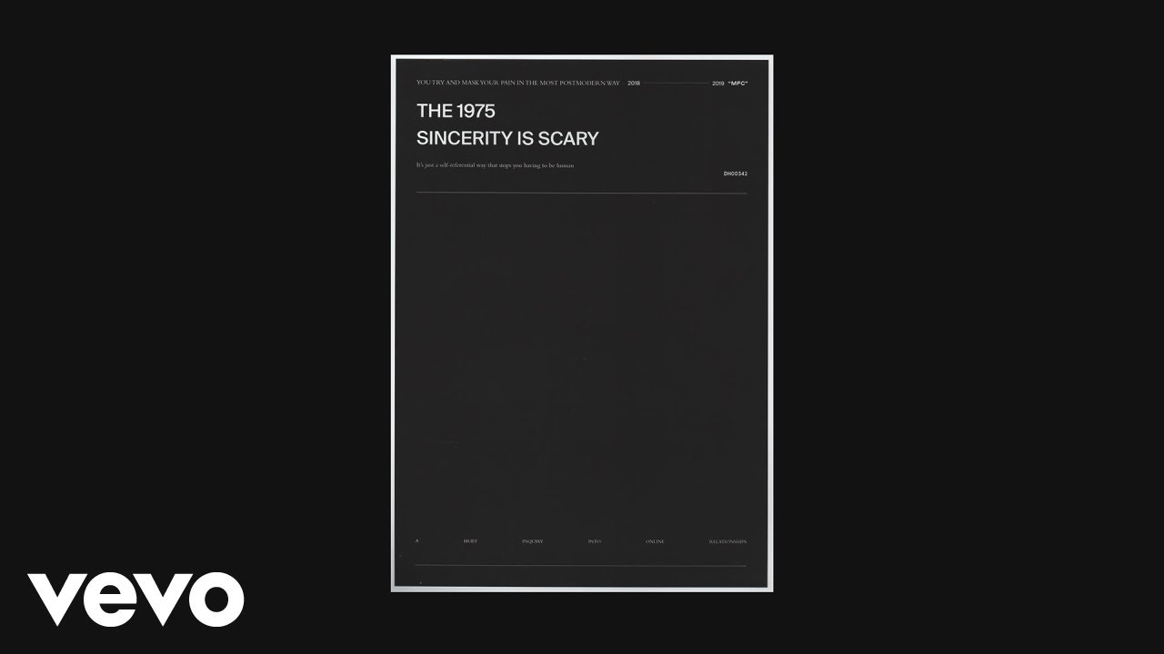 The 1975 – Sincerity Is Scary